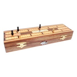 Gamekeepers Cottage gifts Tench Wooden Cribbage Board with Playing Cards & FREE ENGRAVING 368