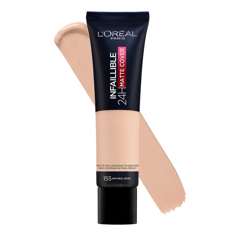 Infaillible 24h Matte Cover Foundation No. 155 Natural Rosé