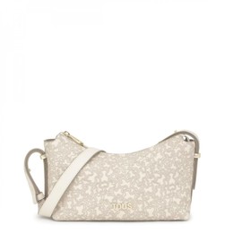 TOUS Kaos Mini Lines 2002183201 Medium Shoulder Bag, beige