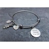 Owl Always Love You Charm Bangle Bracelet Mother's Day Gift