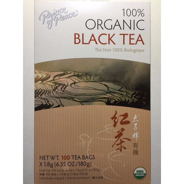 Prince of Peace - Organic Black Tea - 100 Tea Bags