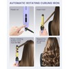 Rotating Curling Iron 3 in 1 Set, Automatic Curling Wand