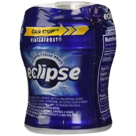 Eclipse Winterfrost Sugarfree Chewing Gum, 60 piece bottle