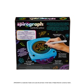 Spirograph — Doodle Pad — Create Endless Digital Art — No Mess Travel Art Kit — for Ages 5+