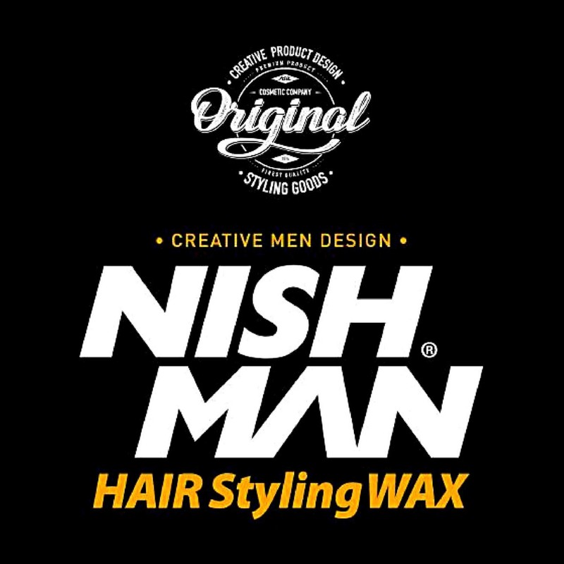 nishman 02 Hair Styling Wax Sport - Honeymelon