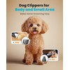 oneisall Dog Grooming Clippers & Paw Trimmer Kit 2-in-1 with