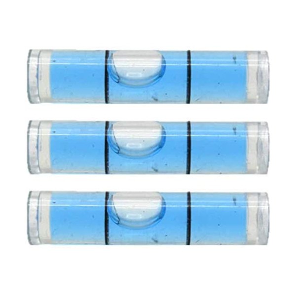 Blue Acrylic Bubble Level 35mm (L) x 8mm (D) Tube