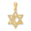 GlittersandGold 14k Star of David Pendant Bracelet Necklace