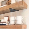 Pack of 2 Floating Shelf Brackets (14 cm x 13