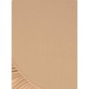 Buymax Jersey Fitted Sheet, 100% Cotton, Base Height, High Base,