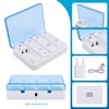 Upgraded Wii Remote Battery Charger Station, Covanm 4 Port Wii