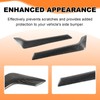 Fancemot Real Carbon Fiber Front Fender Side Vent Garnish Trim