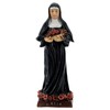 Holyart Resin Statue Rita of Cascia with Roses 13cm