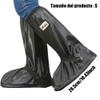 Cubiertas de Zapatos Impermeable Cubrecalzado PVC - Reutilizables Cubrecalzado, Equipo