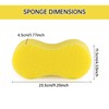 2 PCS Car Sponges, Anti Scratch Technology Jumbo Sponges For