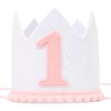 1st Birthday Party Hat Decorations - Baby Girl 1st Birthday
