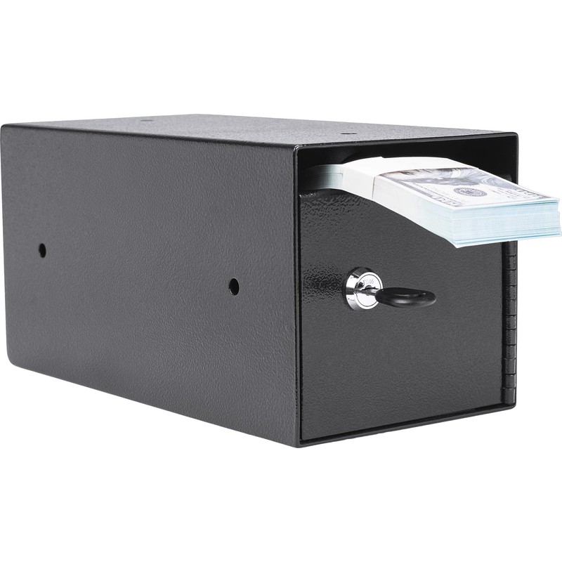 Barska AX13676 Single Key Depository Drop Safe Lock Box for