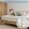 Coco Berming Set of 4 Bed Sheet Holders with Closure