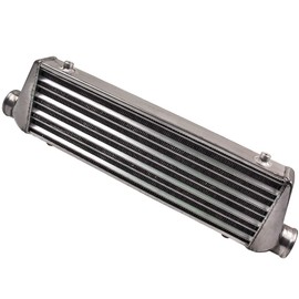 maXpeedingrods Universal Front Mount Intercooler 27.5" X 7" x 2.25" Tube & Fin 2.5" Inlet & Outlet Aluminum