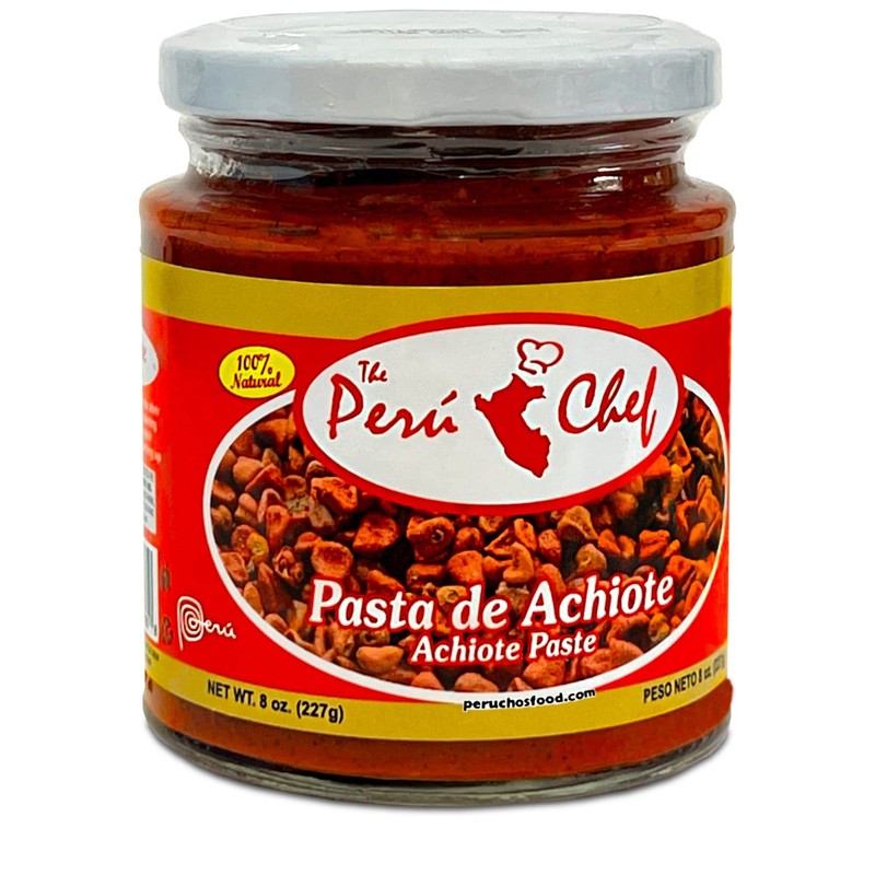 Peruchef Pasta de Achiote 8 oz | Peruvian Achiote Paste
