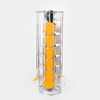 Coffee Pod Holder Tower Stand Rack Revolving Rotating 28 Capsules