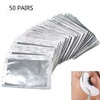 Amandakasa 100 Pcs Eye Sheets 50 Pairs Eye Protection Tape