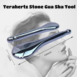 GAHQB Terahertz Gua Sha Scraping Tools, Terahertz Stone Gua Sha Facial Tools, Energy Stone Point Massaging Gua Sha Tool for Back Legs Arms Neck Shoulder
