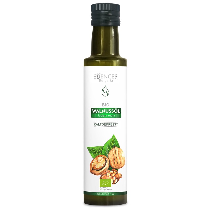 Essences Bulgaria Organic Walnut Oil 8.5 Fl Oz | 250ml