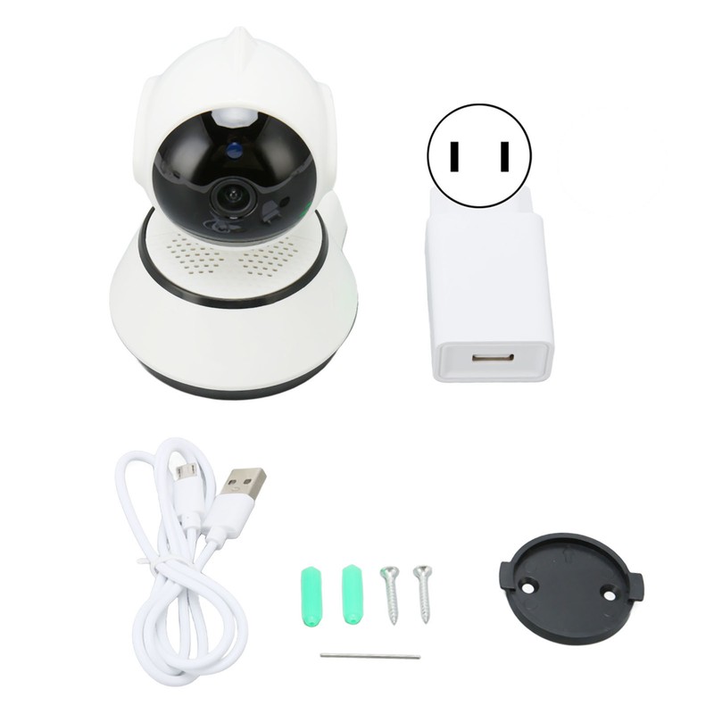 Pan Tilt Security Camera Wireless Wifi Wide Angle Panoramic Camera