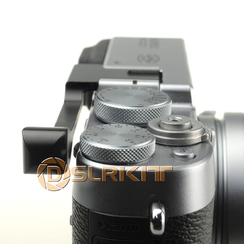 DSLRKIT Metal Thumb Rest for Fuji X-M1, X-A2, X-A1, X-100T,