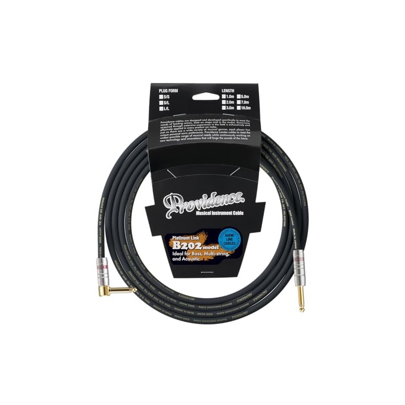 Providence B202 Shielded Cable 3.3 ft (1 m) S/L Plug