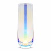 Sparkle and Bash Iridescent Stemless Champagne Flutes & Mimosa Glasses,