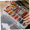 Mipcase 5pcs Small Stainless Steel Fishing Bait Trap Cage Durable