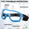 MECCANIXITY Safety Glasses, Anti-Fog Goggles Protective Scratch Resistant Clear Lens