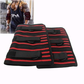 Forellfit Elbow Sleeve Weigtlifting 1 Pair, Compression Elbow Brace Support for Powerlifting, Tendonitis, Gym Accessories for Women and Men Workout Gear Fitness (XX-Large)