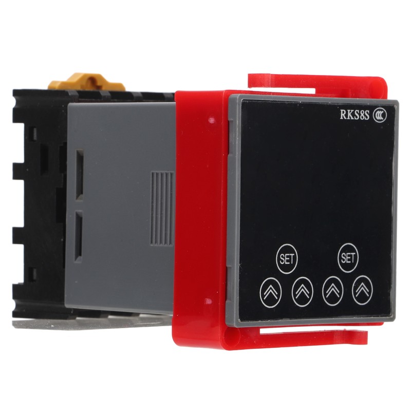 Time Relay LCD Display Multifunctional PP Flame Retardant Housing Delay