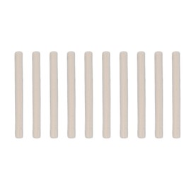 10pcs Hearing Aid Receiver Tubing Professional FKM Hearing Aid Straight Sound Tube Replacement Accessory 1.3mm / 0.05in