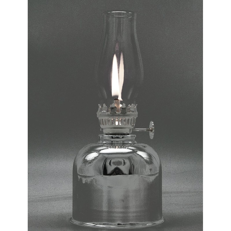 YOGOGOshop Fuel Lantern Oil Lantern Outdoor Camping Lantern (Electroplated, Silver)
