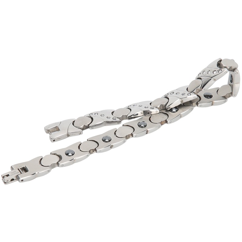 Magnet Bracelet Pain Relieve Hand Chain Stainless Steel Health Care