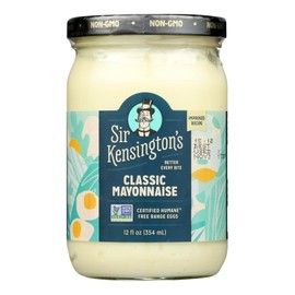 Sir Kensington's Classic Mayo Jar Gluten-Free Case 6-12 Fz Sweet Chicken Sesame Mustard Halal Certified Box Bottle Sachet Bulk