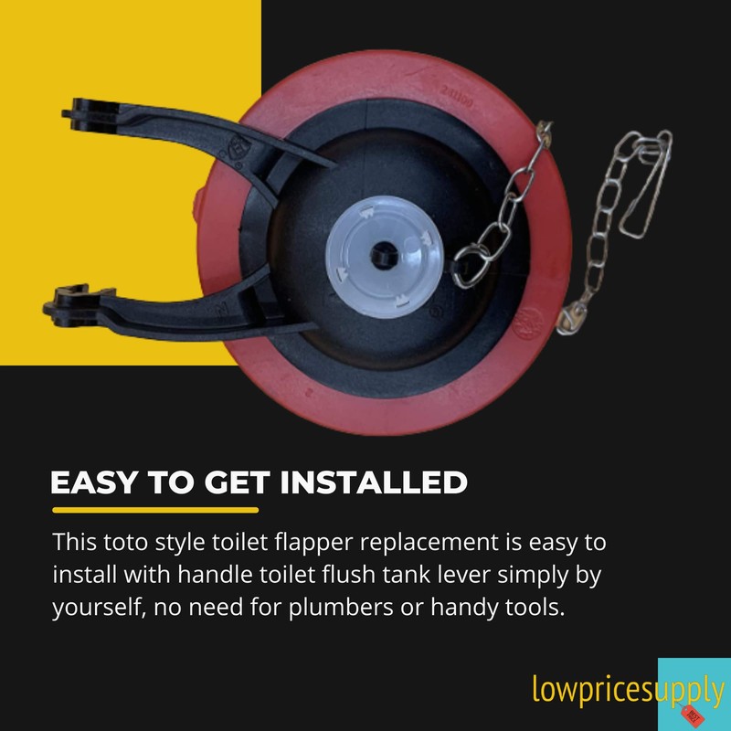 TOTO Style THU253S/THU277S/THU500S Flapper - FITS ALL 3 Inch Flush