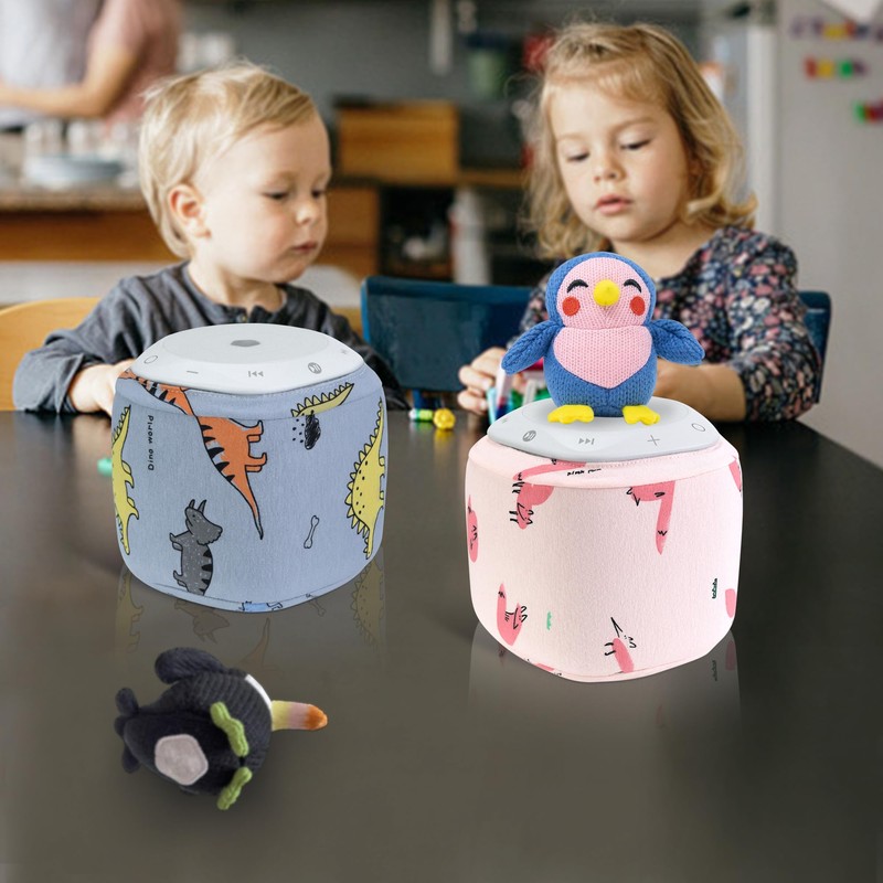 Cover for Storypod Audio, Dust-Proof Sleeve for Storypod, Dinosaur Pattern