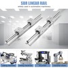 CNCMANS SBR20-800mm Linear Rail Linear Rails and Bearings Kit 2Pcs