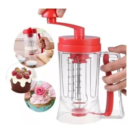 ML Maquina Mezclador Dispensador Manual Para Hot Cakes Pancakes