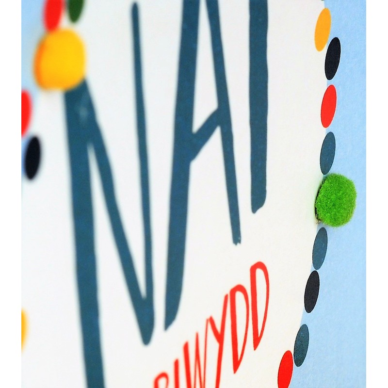 "Pom Pom""Happy Birthday, Nephew"" Greeting Card" WPOM039