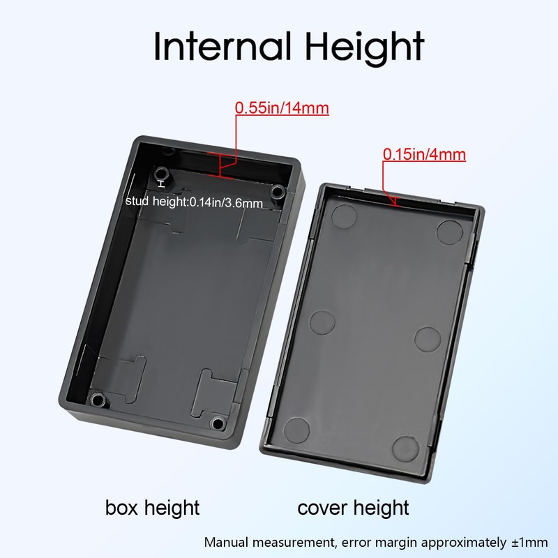 HoHaing Project Box 8 Pieces Electrical Box Small Junction Box