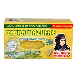 Jabón en barra Del Indio Papago Jabon 125 g