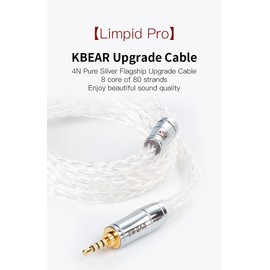 H HIFIHEAR KBEAR In Ear Replacement IEM Cable - Suitable for KZ DQS/Krila/ZVX ZSN/ZS10 PRO/ZSX AS12/AS16 Zax ZSX ASF ASX DQ6 AST ZEX ZEXPRO EDX Pro CCA CRA CA16 C12 C10PRO(QDC 3.5MM)