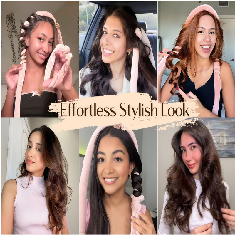 Ymoryiyi Heatless Curls Band