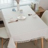Meiosuns Tablecloth Blue and White / Grey Retro Tablecloth